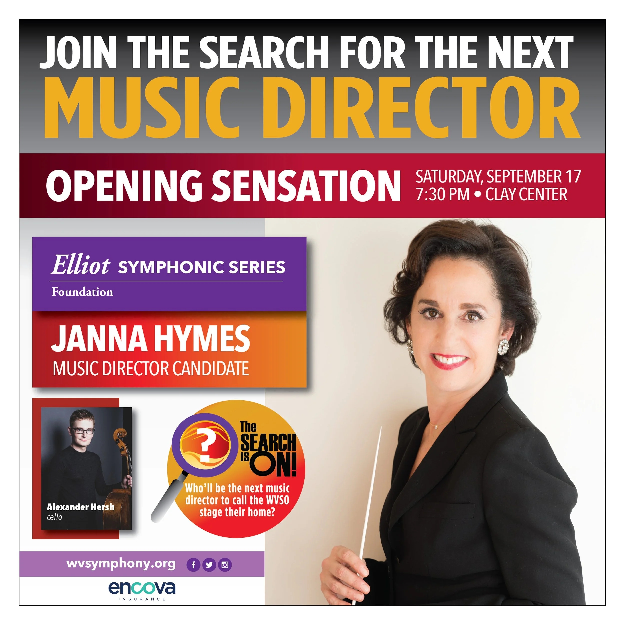 WV Symphony presents Opening Sensation