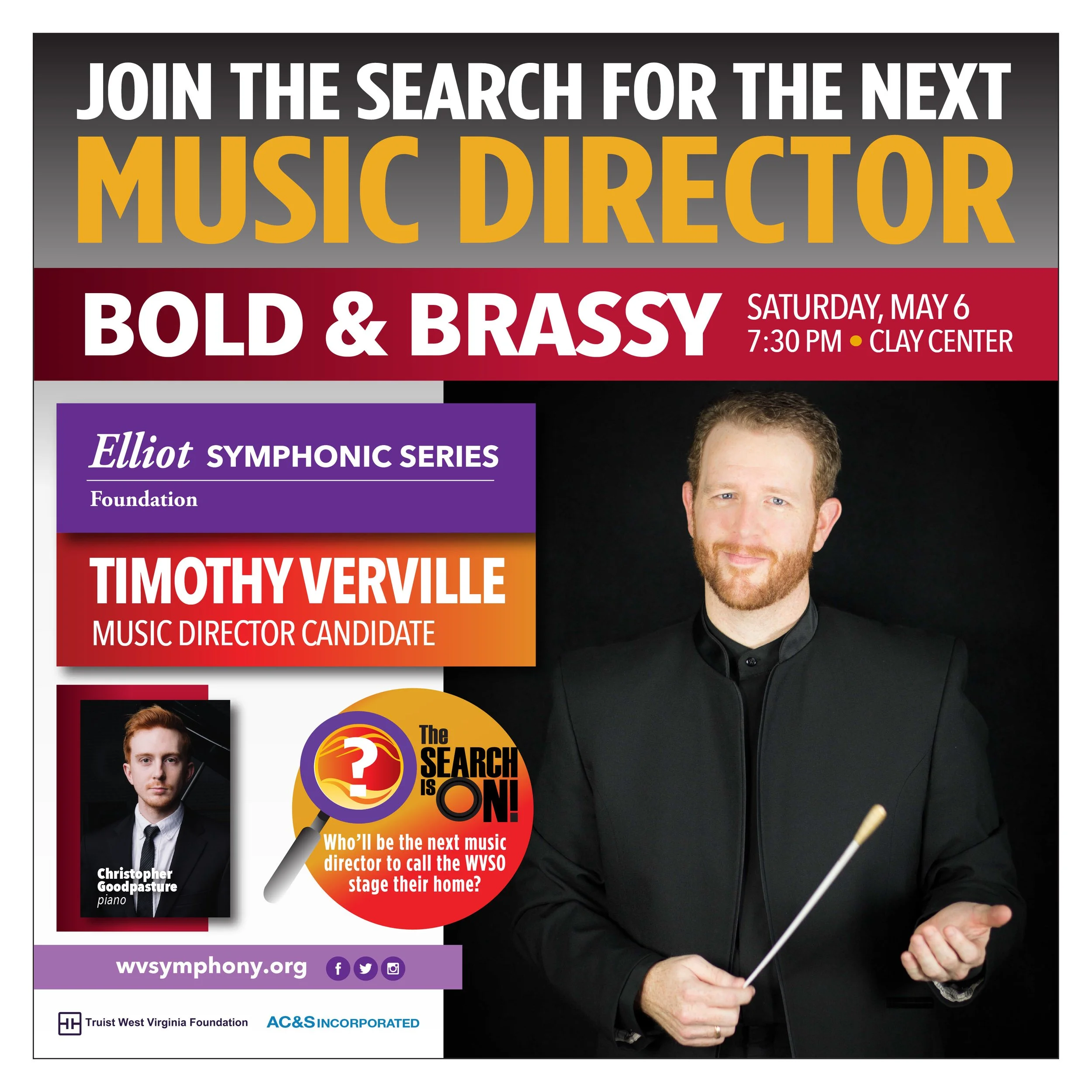 West Virginia Symphony Orchestra presents Bold &amp; Brassy