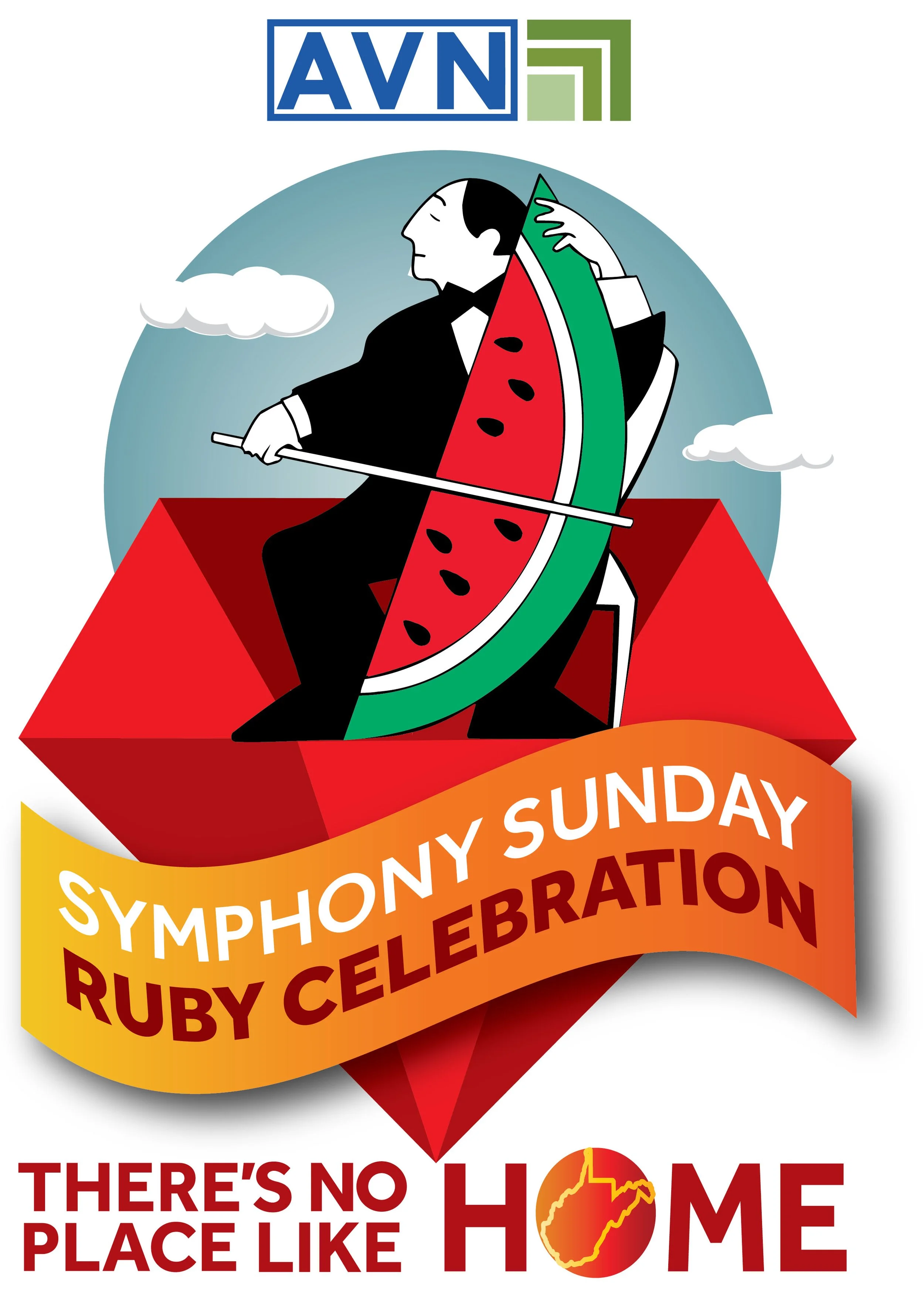West Virginia Symphony Orchestra Announces AVN Corp. Symphony Sunday 2023: There’s no place like Home, a Ruby Celebration 