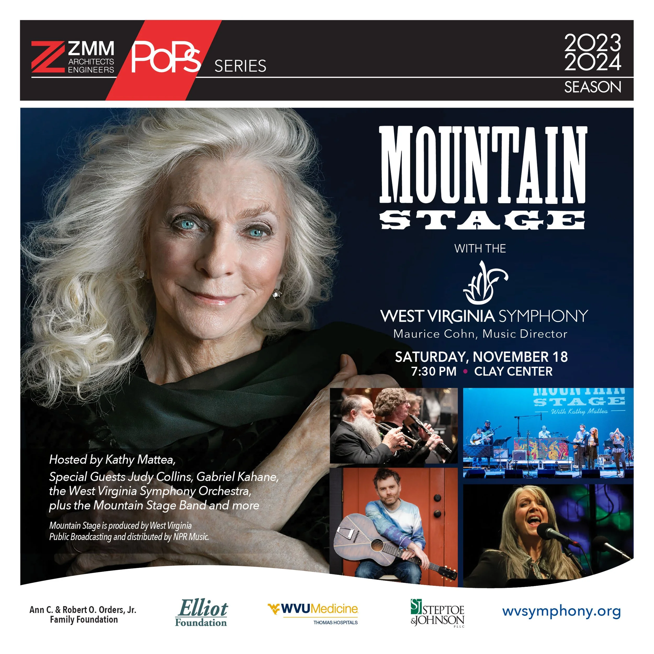 West Virginia Symphony presents Mountain Stage with the WVSO