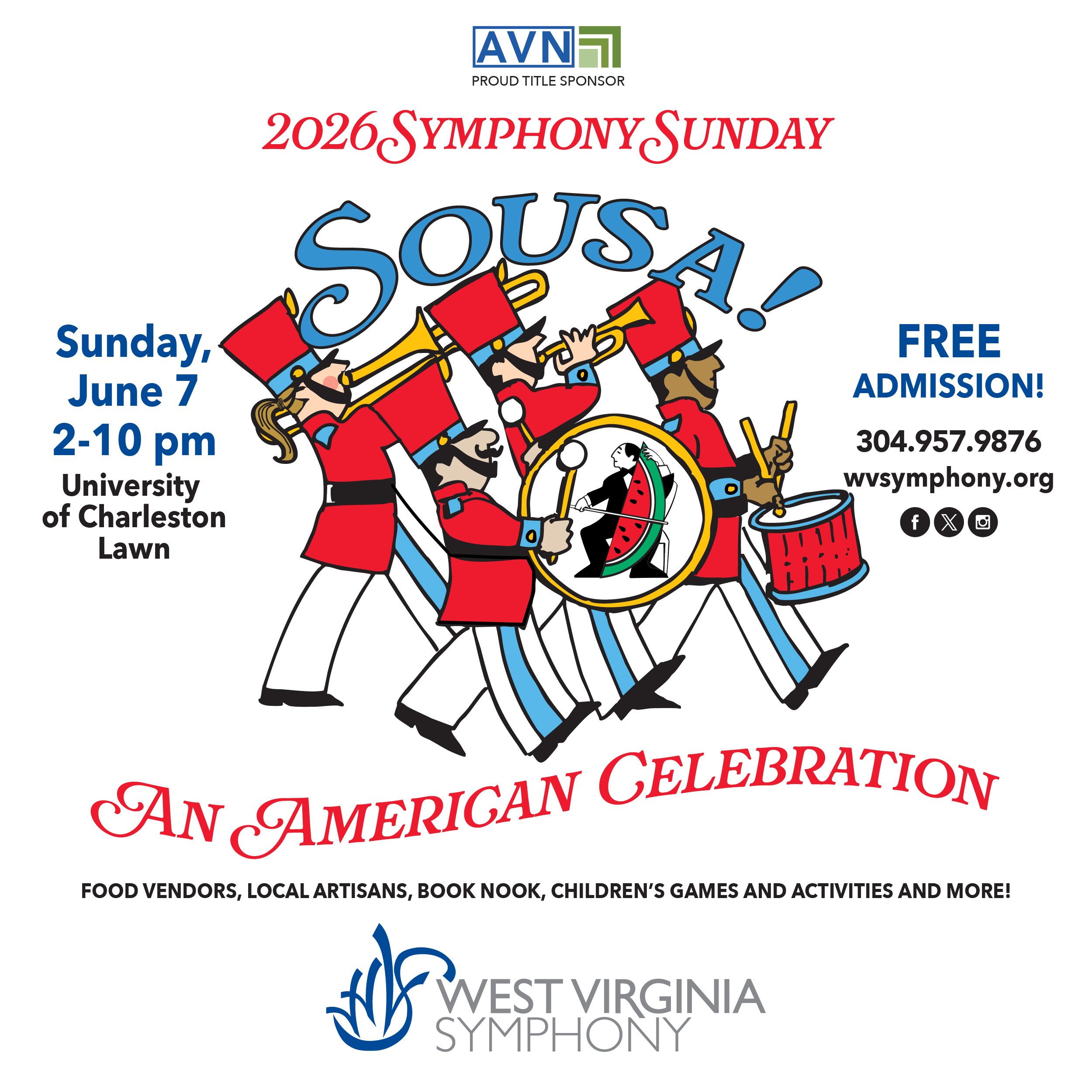 AVN Corp. Symphony Sunday 2026 VIP Party presented by Steptoe &amp; Johnson, PLLC