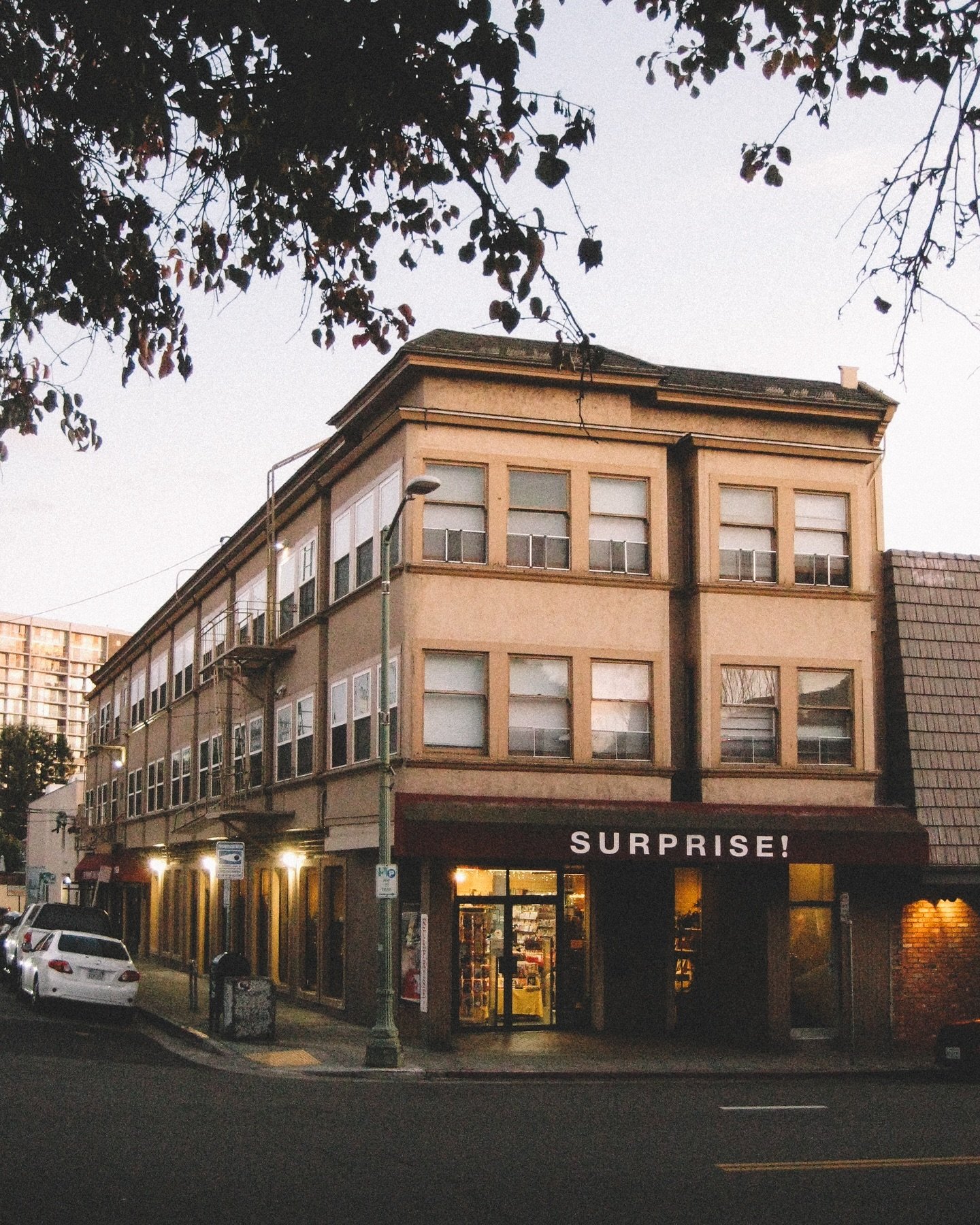 SURPRISE!

Piedmont Ave.