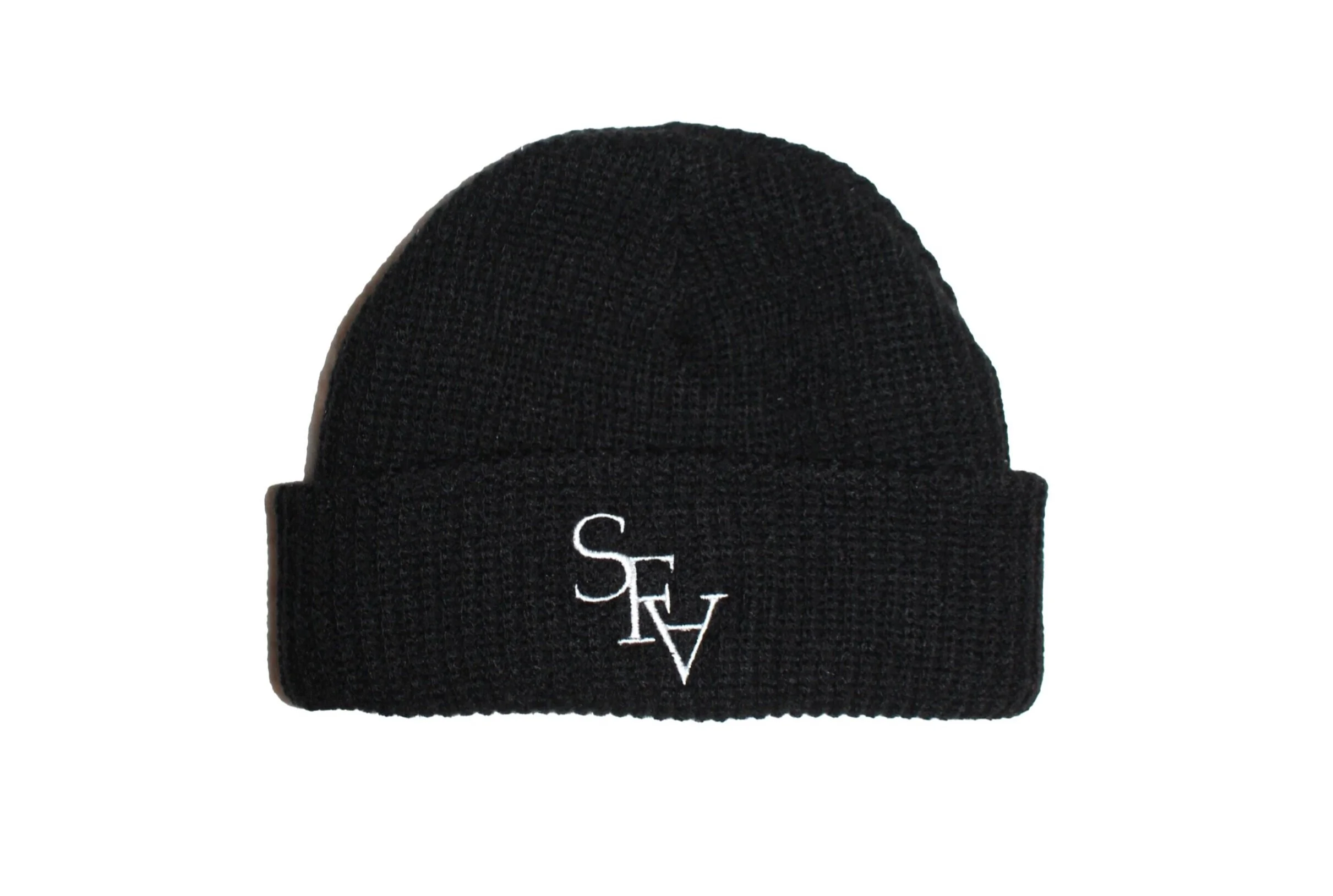 CLASSIC “B&amp;W” LOGO BEANIE$24.99