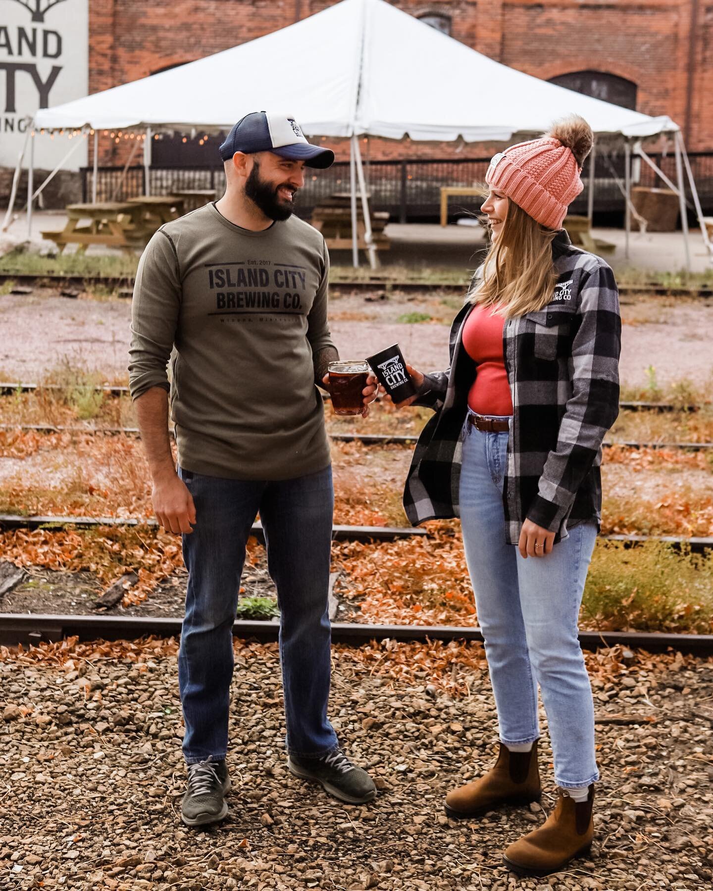 Chad and Marissa are feelin cozy in this fall weather! Let ICBC help you with those fall apparel needs. A new waffle shirt and winter hat will be the perfect addition to your wardrobe.