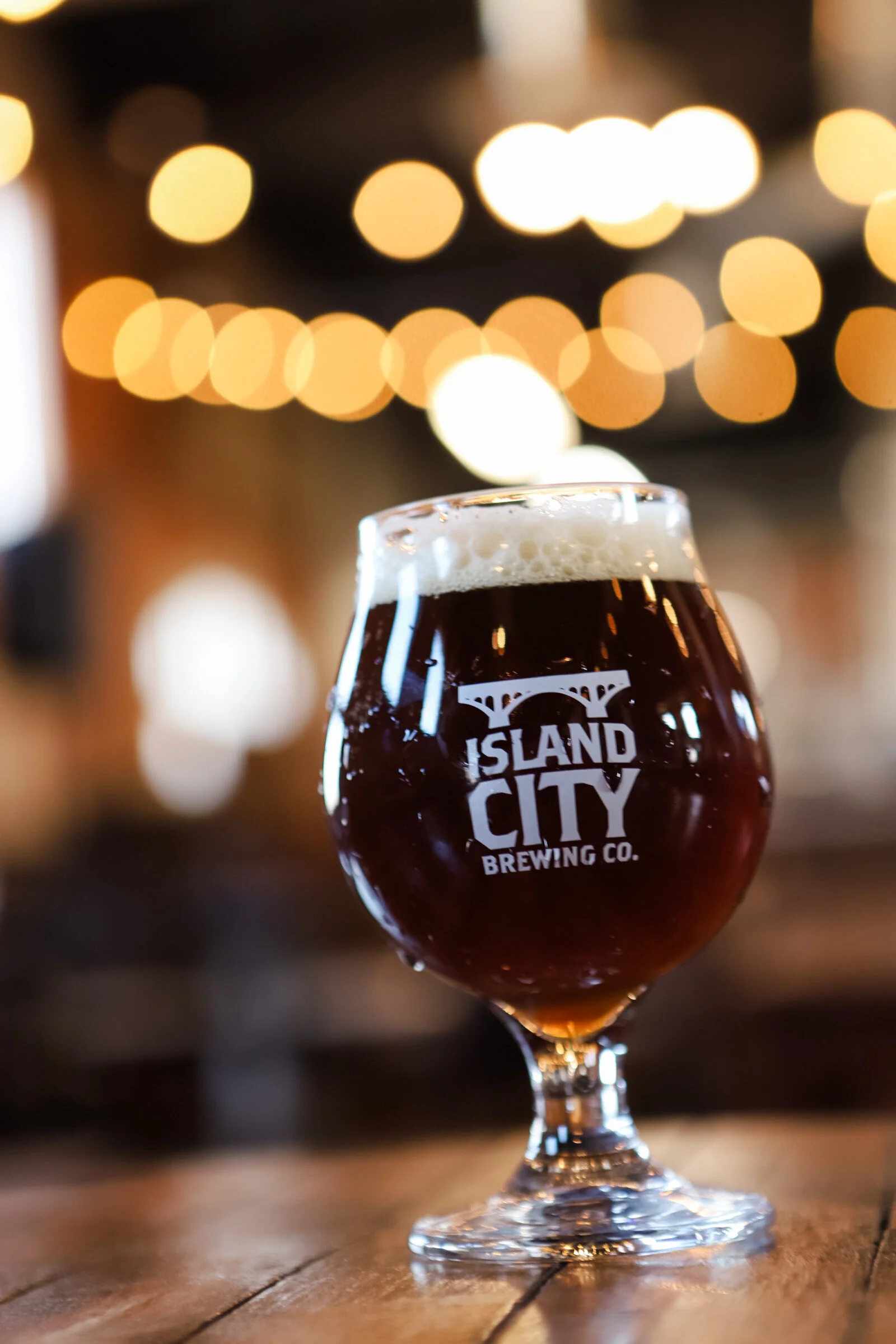 Sip on a pint inside our taproom.