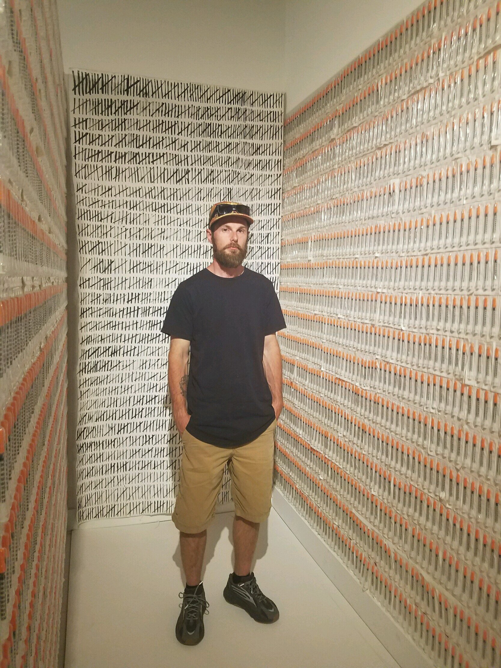 Inside the installation 