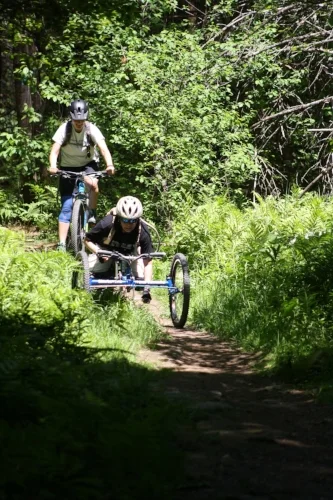 Vermont Adaptive Ski and Sports mountain biking program