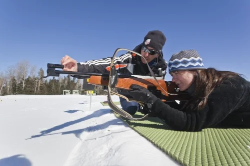 Taking aim at the Olympic Sports Complex in Lake Placid