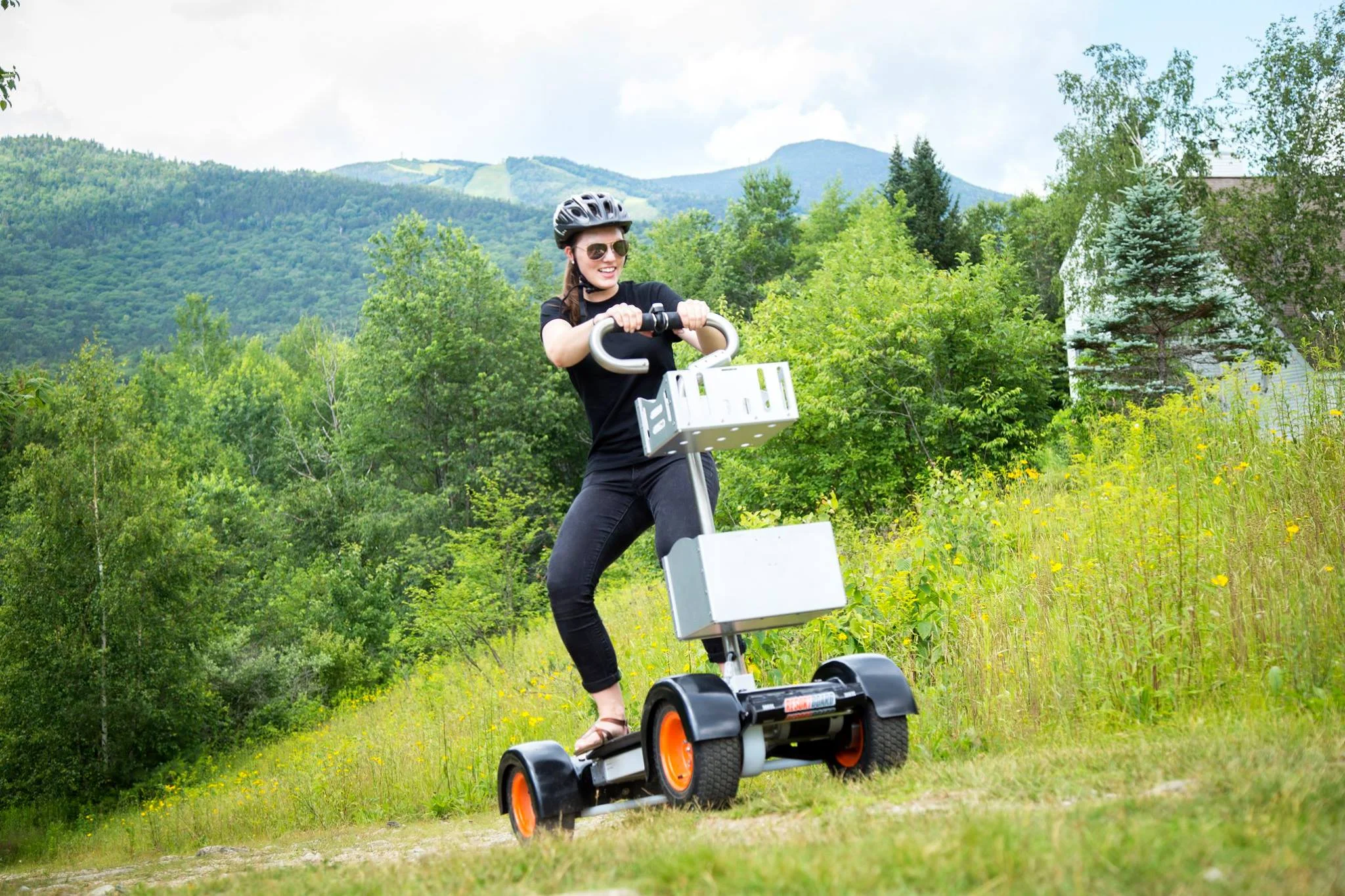 ResortBoarding on Waterville Valley trails