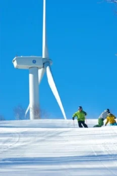Jiminy Peak's wind turbine