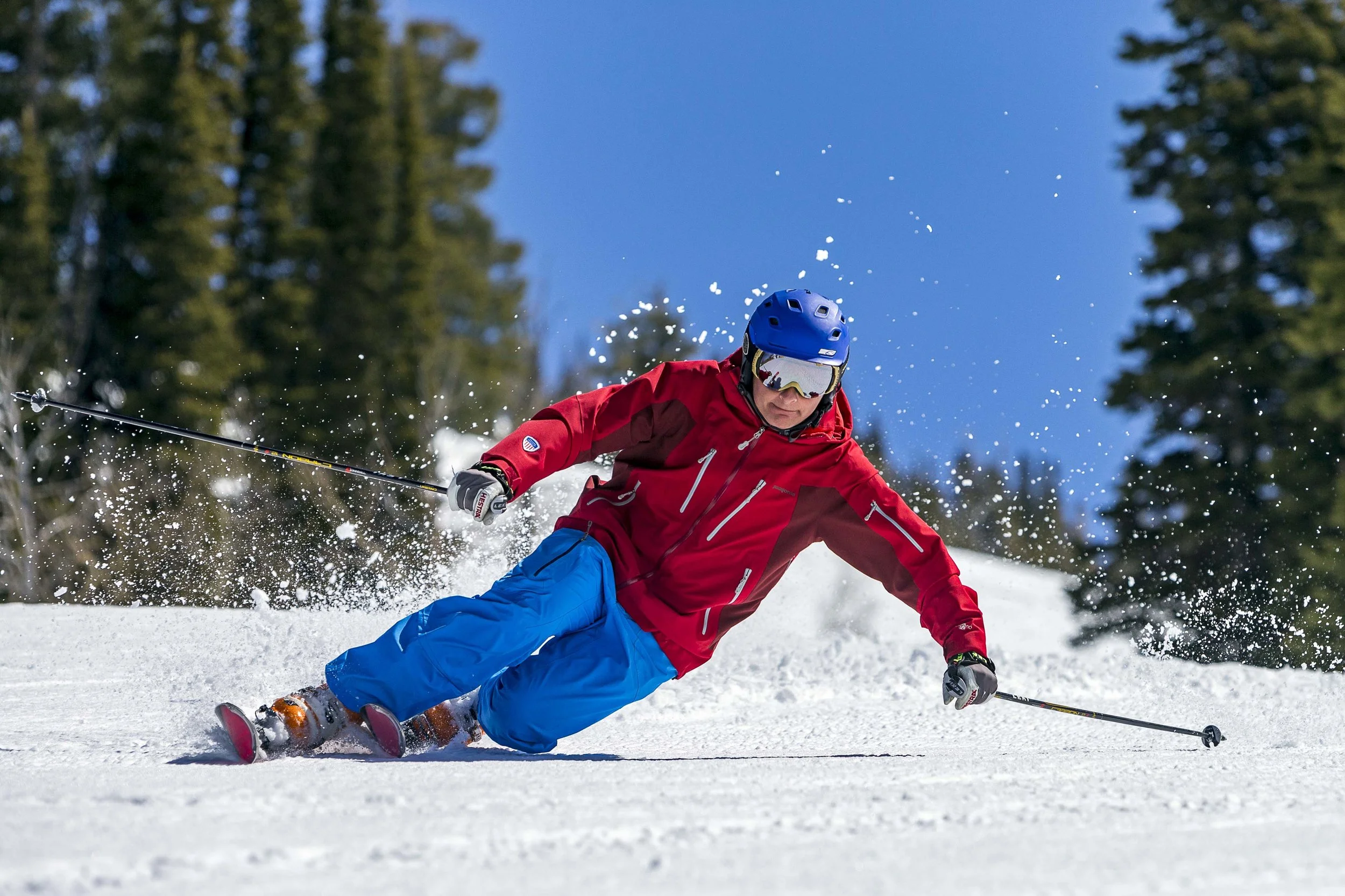Telemark guru, Scott McGee on the slopes at Jackson Hole Resort. Jonathan Selkowitz photo