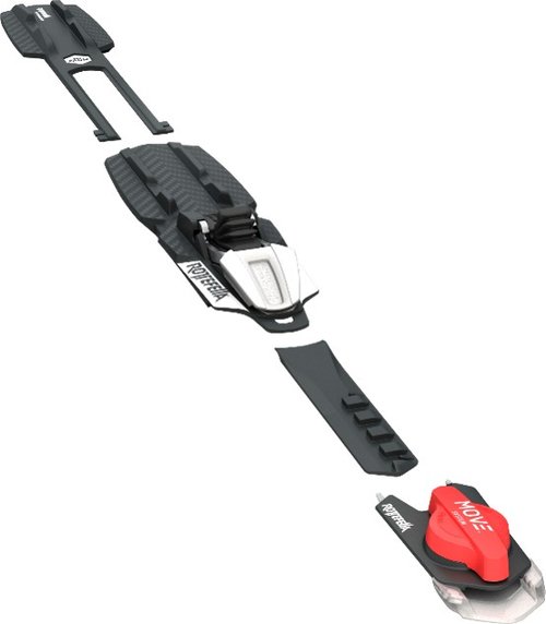 Rottefella Move binding allows easy adjustment on the trail