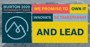 Burton sustainability pledge
