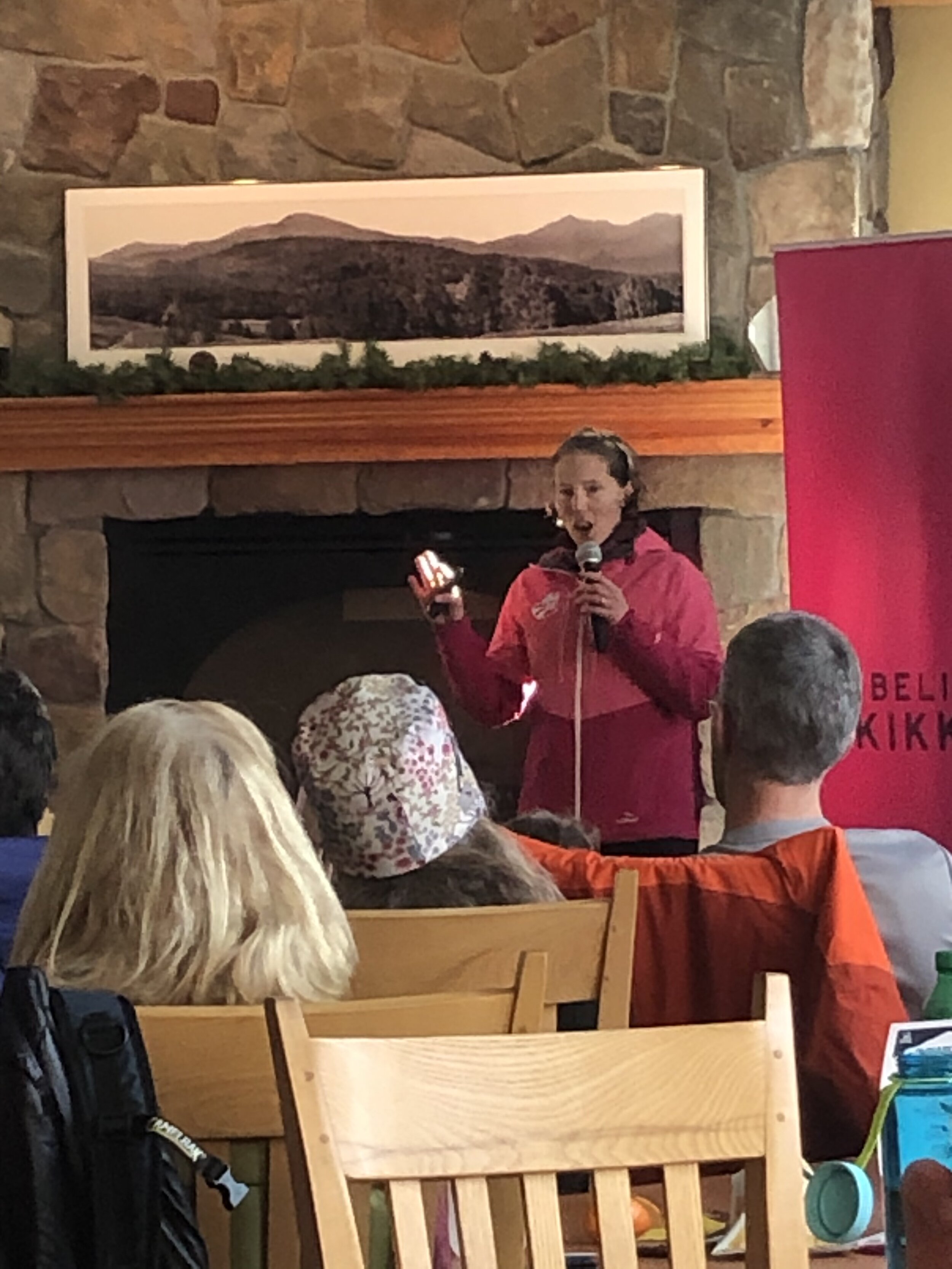 Kikkan Randall at Great Glen
