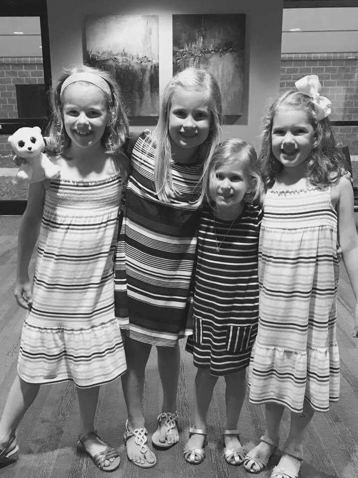 New friends at a reception at one of our partner churches