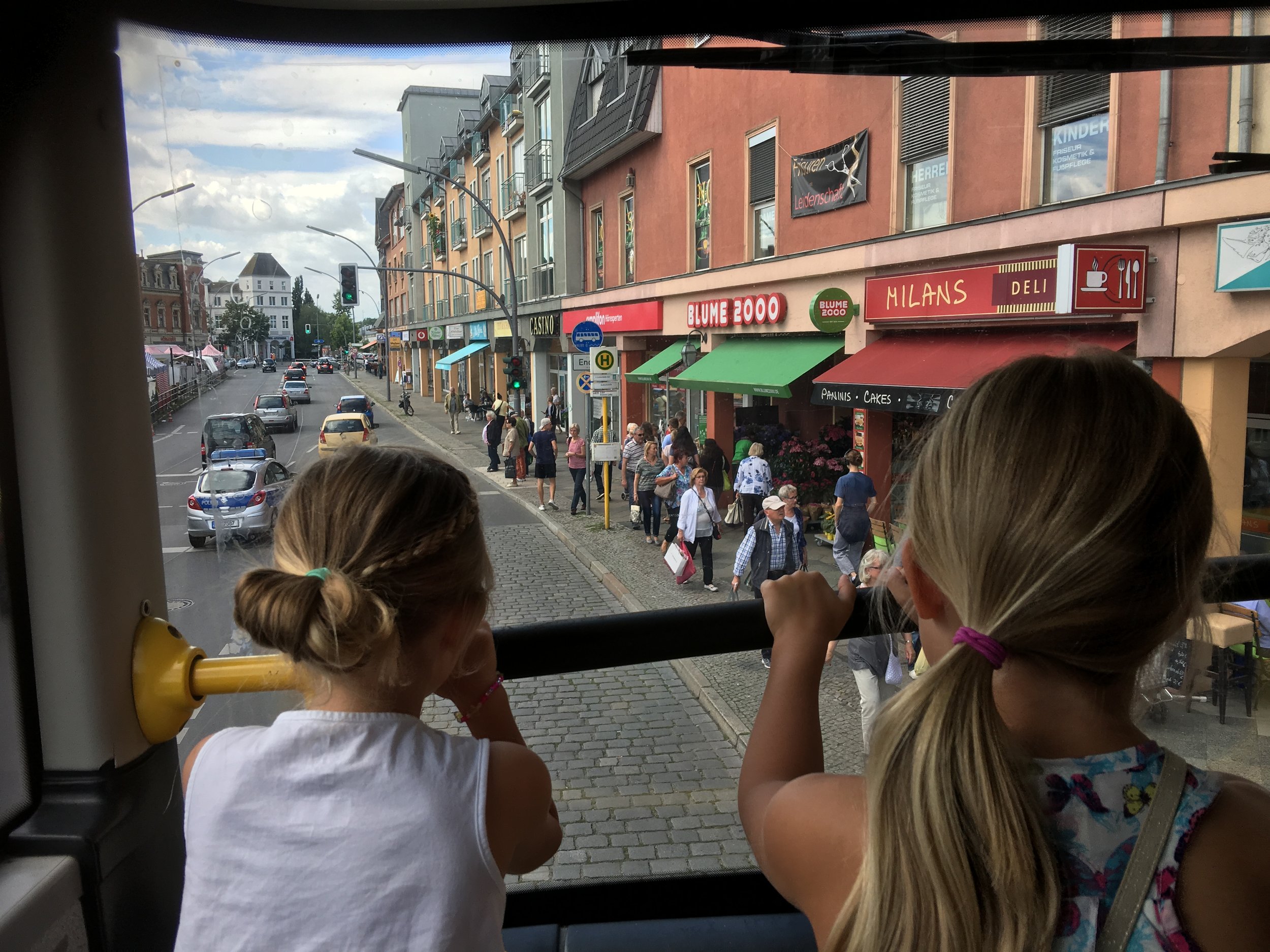 Riding the bus