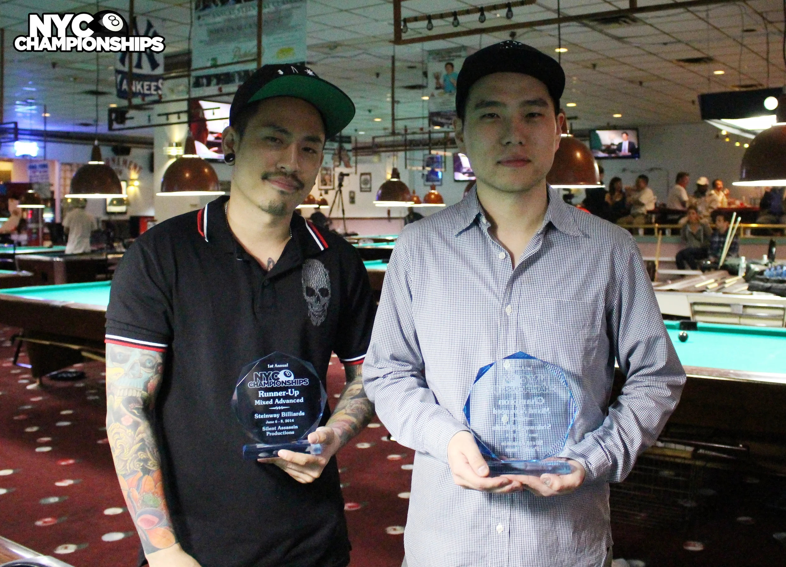 Mixed Advanced: Runner Up Chumreon Sutcharitakul & Champion Adam Kwon