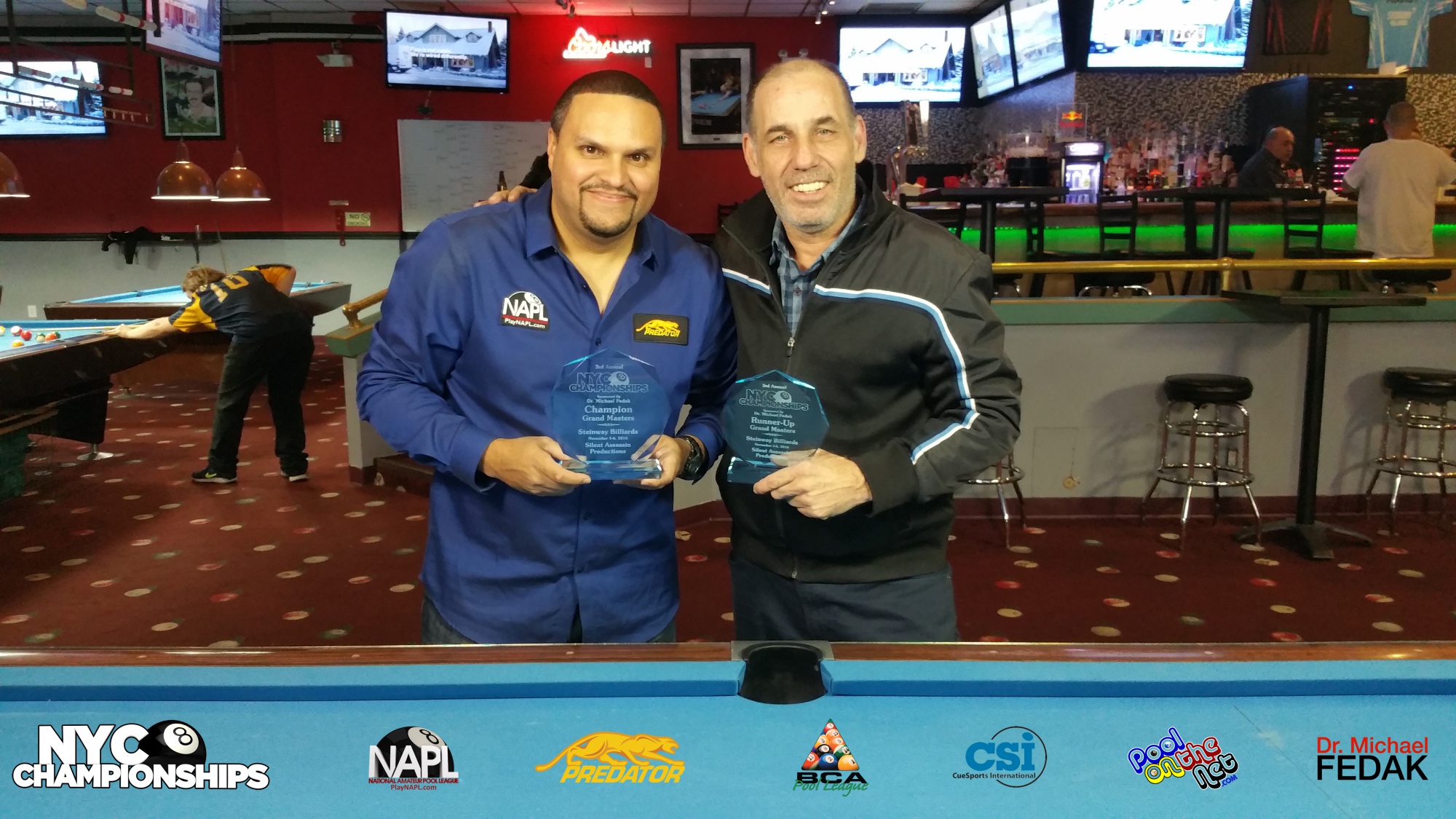 Grand Masters L-R 1st Tony Robles 2nd Jonathan Smith