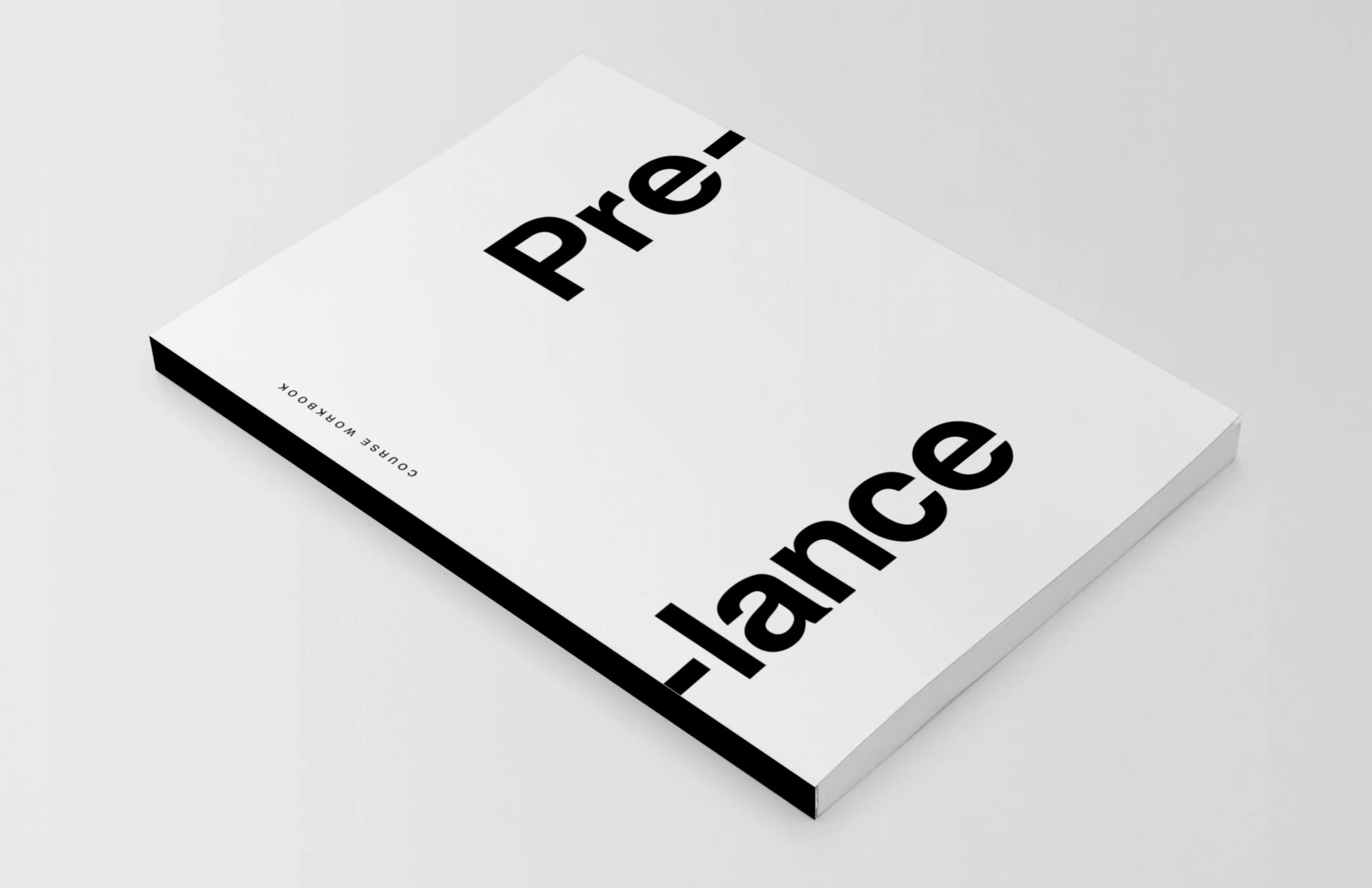 Minimal booklet design