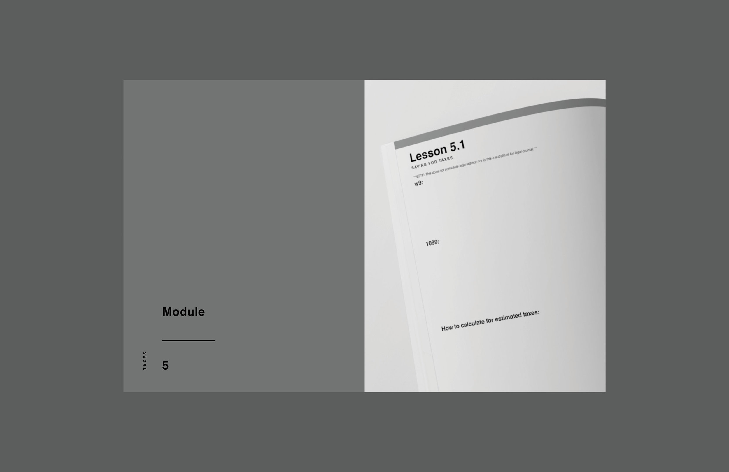 e-course workbook design 5