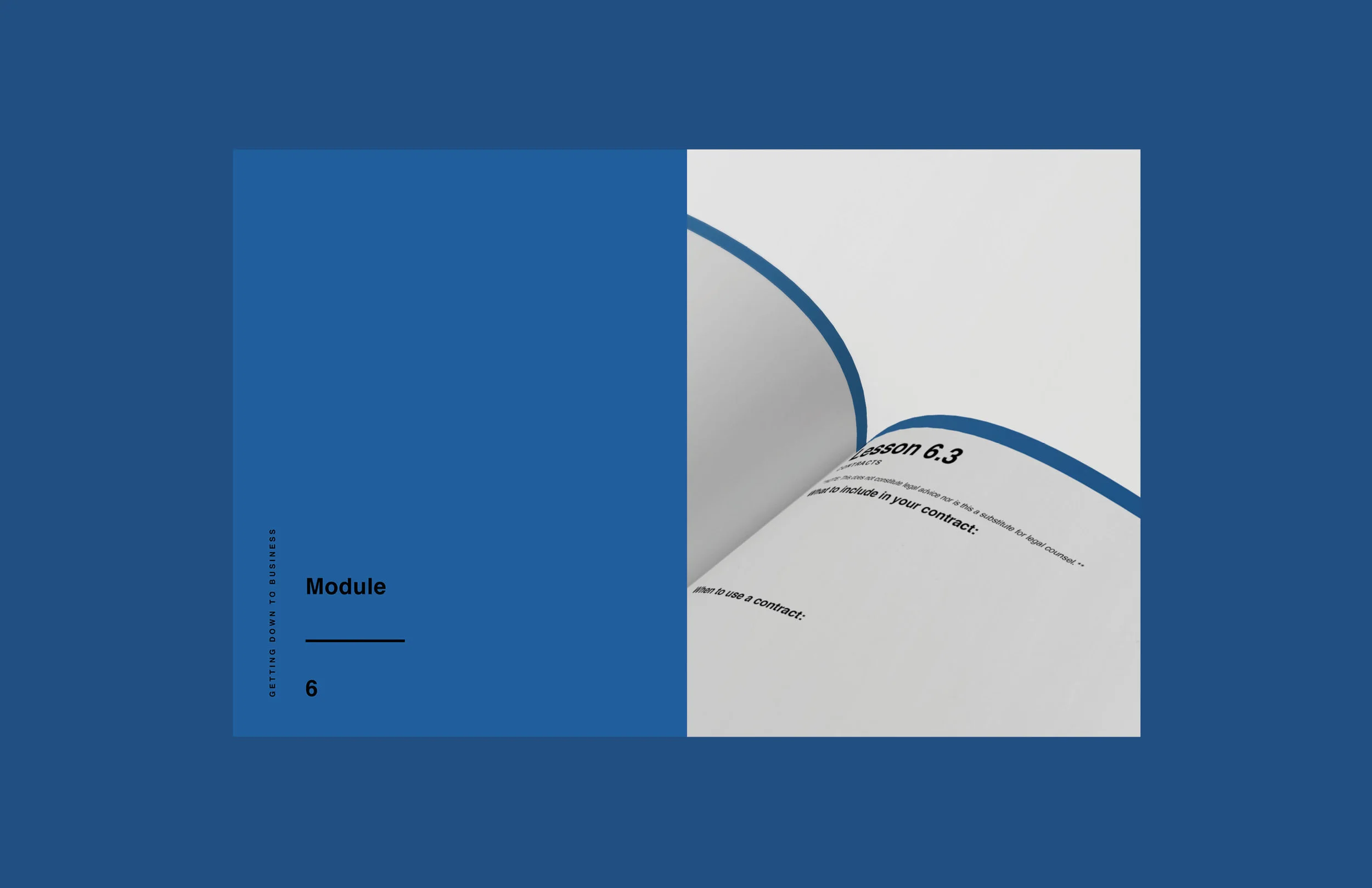 e-course workbook design 6