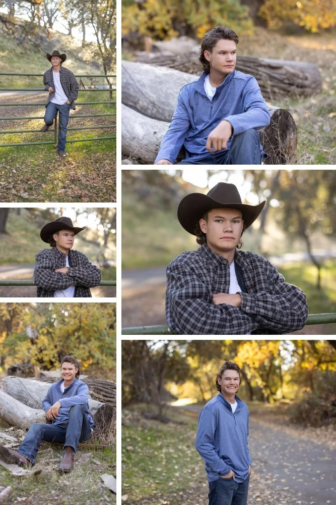COUNTRY BOY SENIOR PHOTOS DILLON AMADOR VALLEY HIGH SCHOOL MC