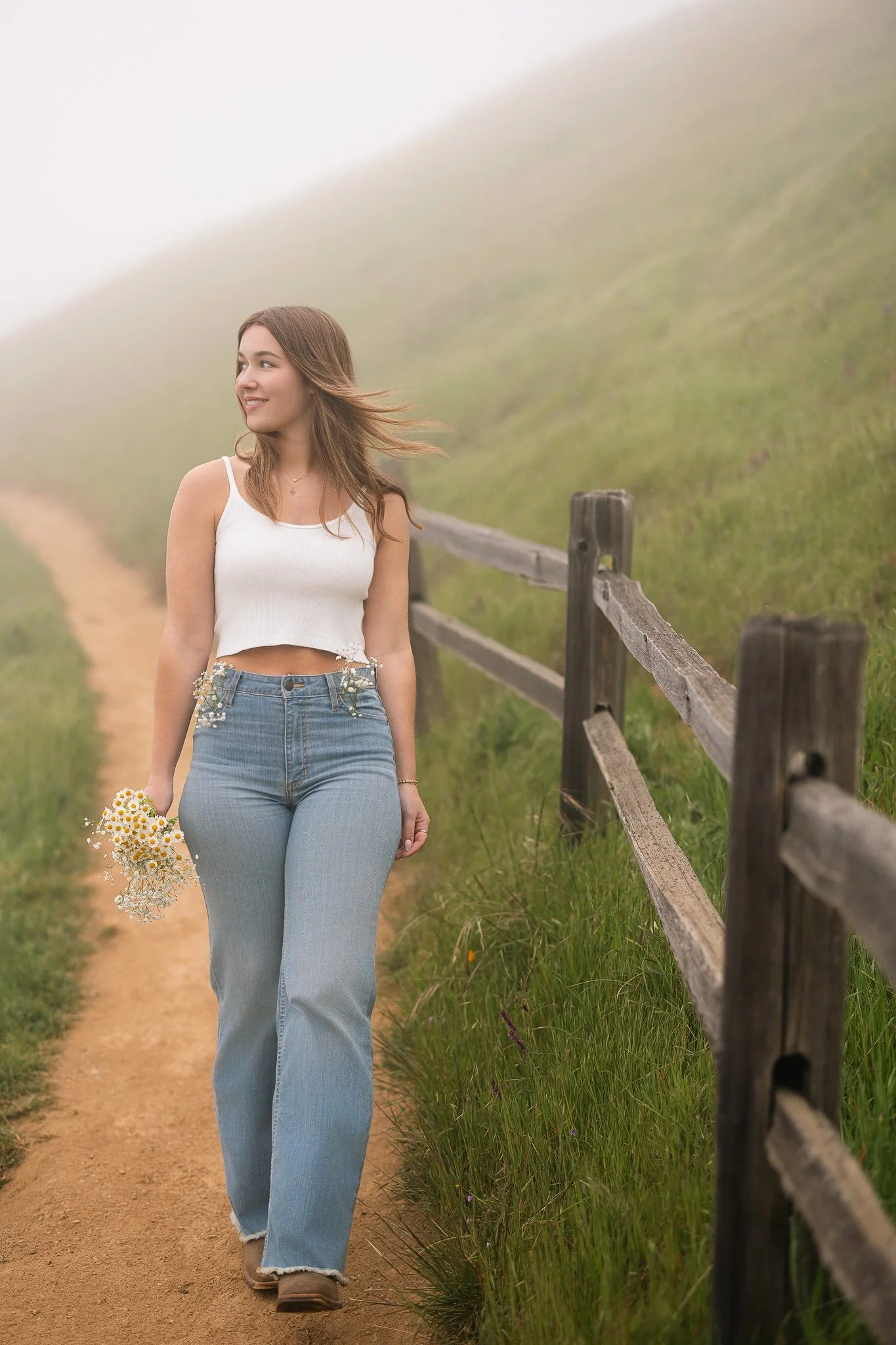Anna’s Spring Senior Pictures at Mount Tamalpais | Granite Bay High School