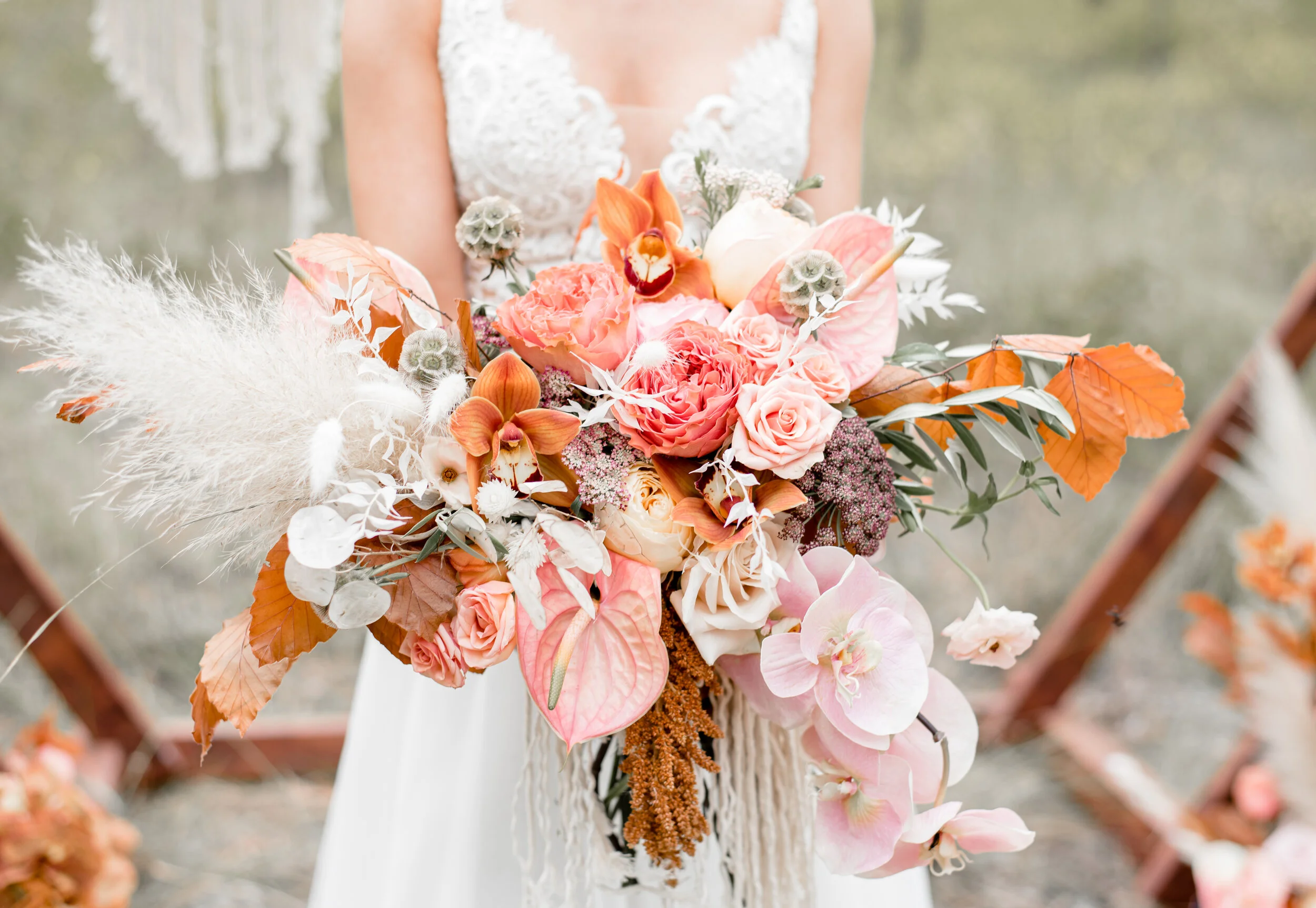wedding bouquet-flowers-boho-flowers