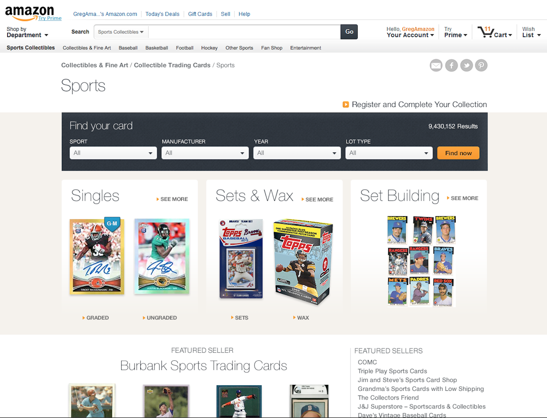 TRADING CARD STOREFRONT MOCKUP