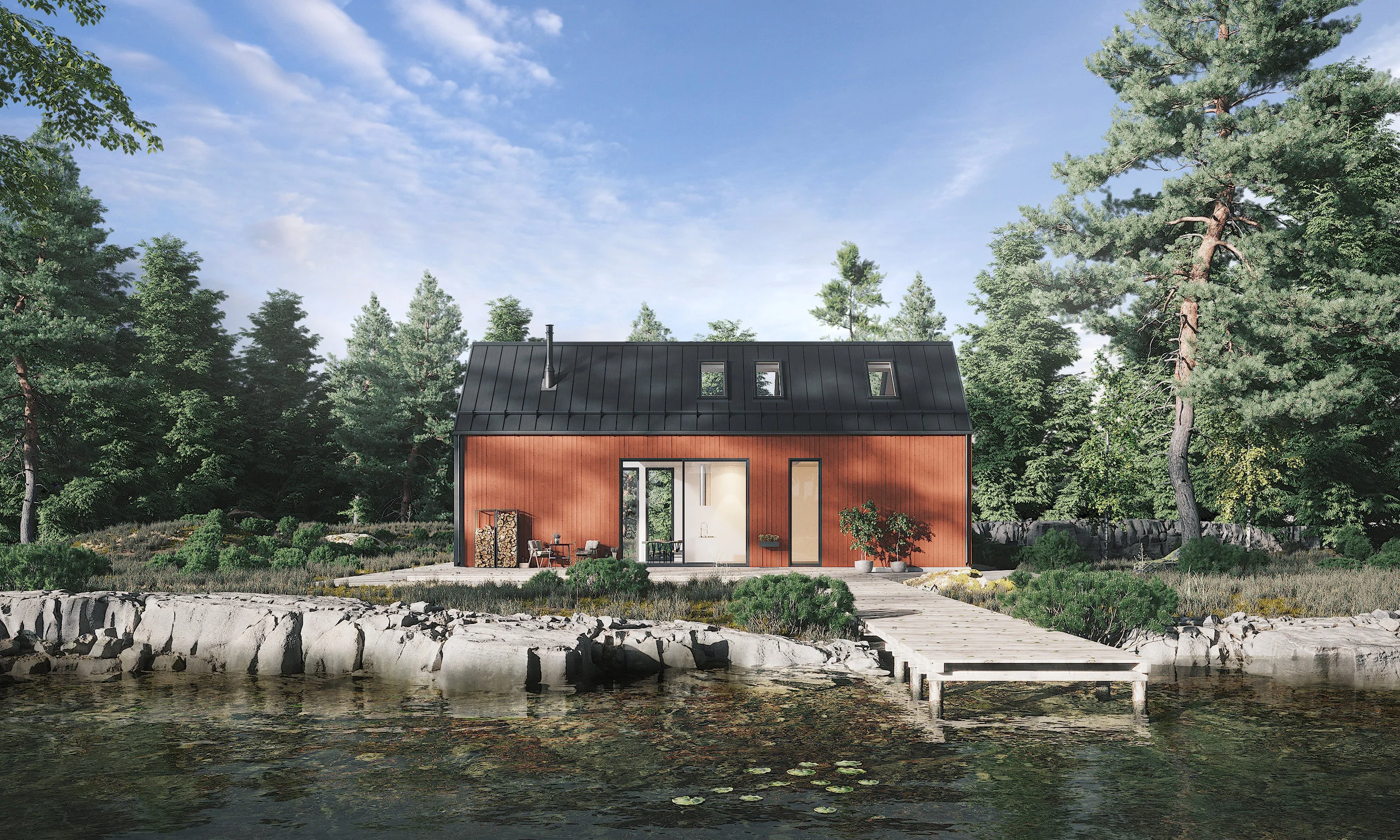 house_among_the_pines
