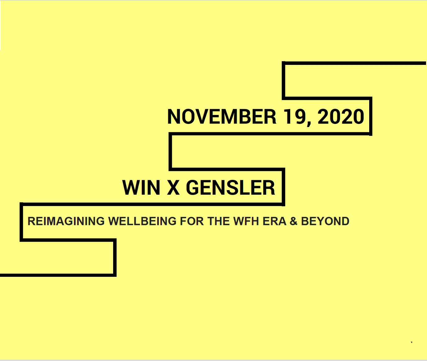 Programming Feature: Reimagining Wellbeing for the WFH Era and Beyond