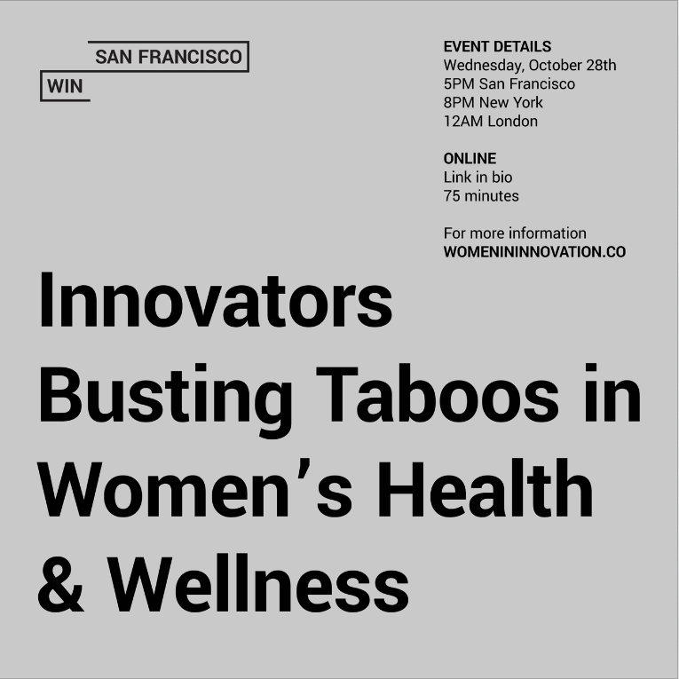 WINSight: Innovators Busting Taboos in Women’s Health