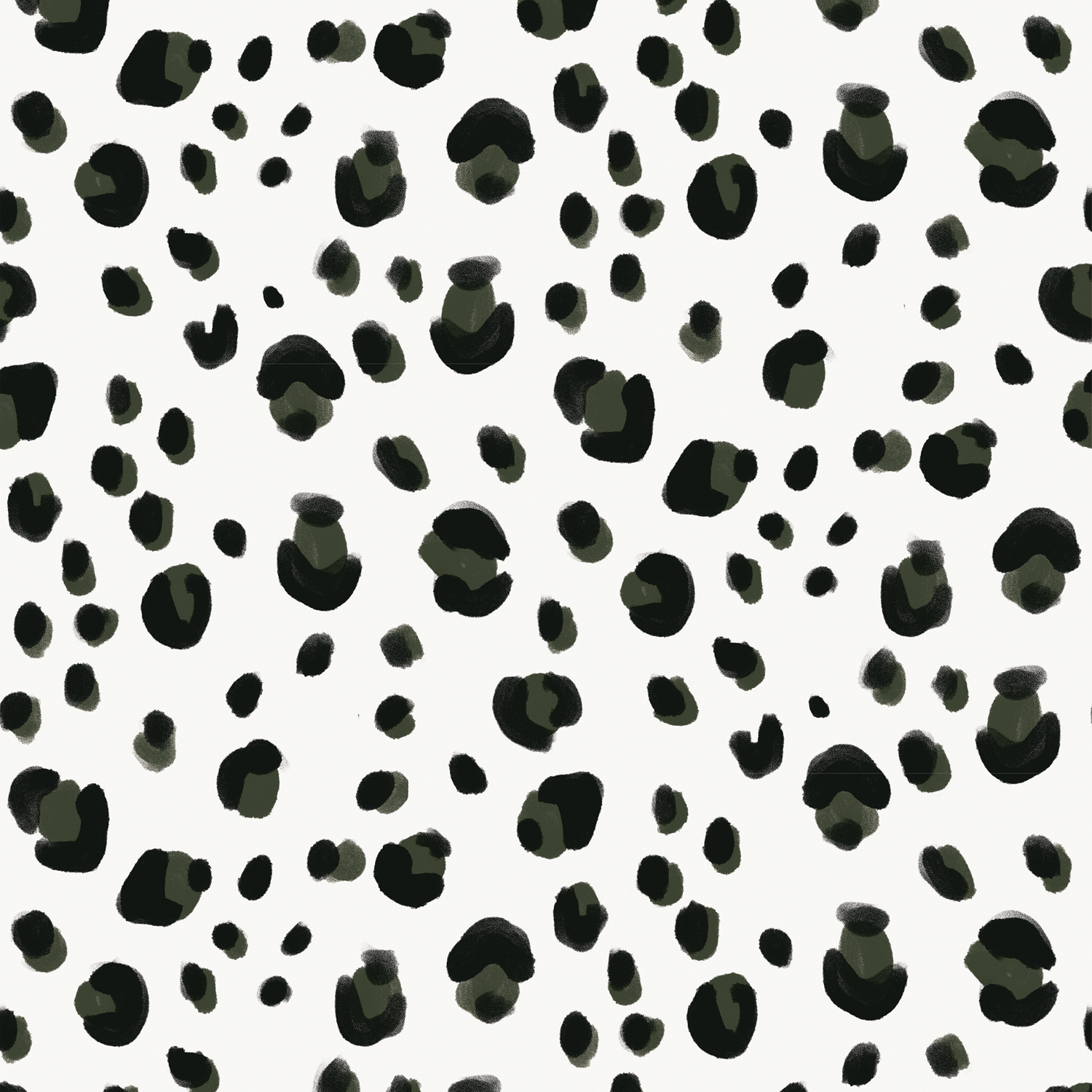 Cheetah Print Fabric - Organic Cotton Hemp, neutral & black colors, multiple options — SAMANTHA SANTANA