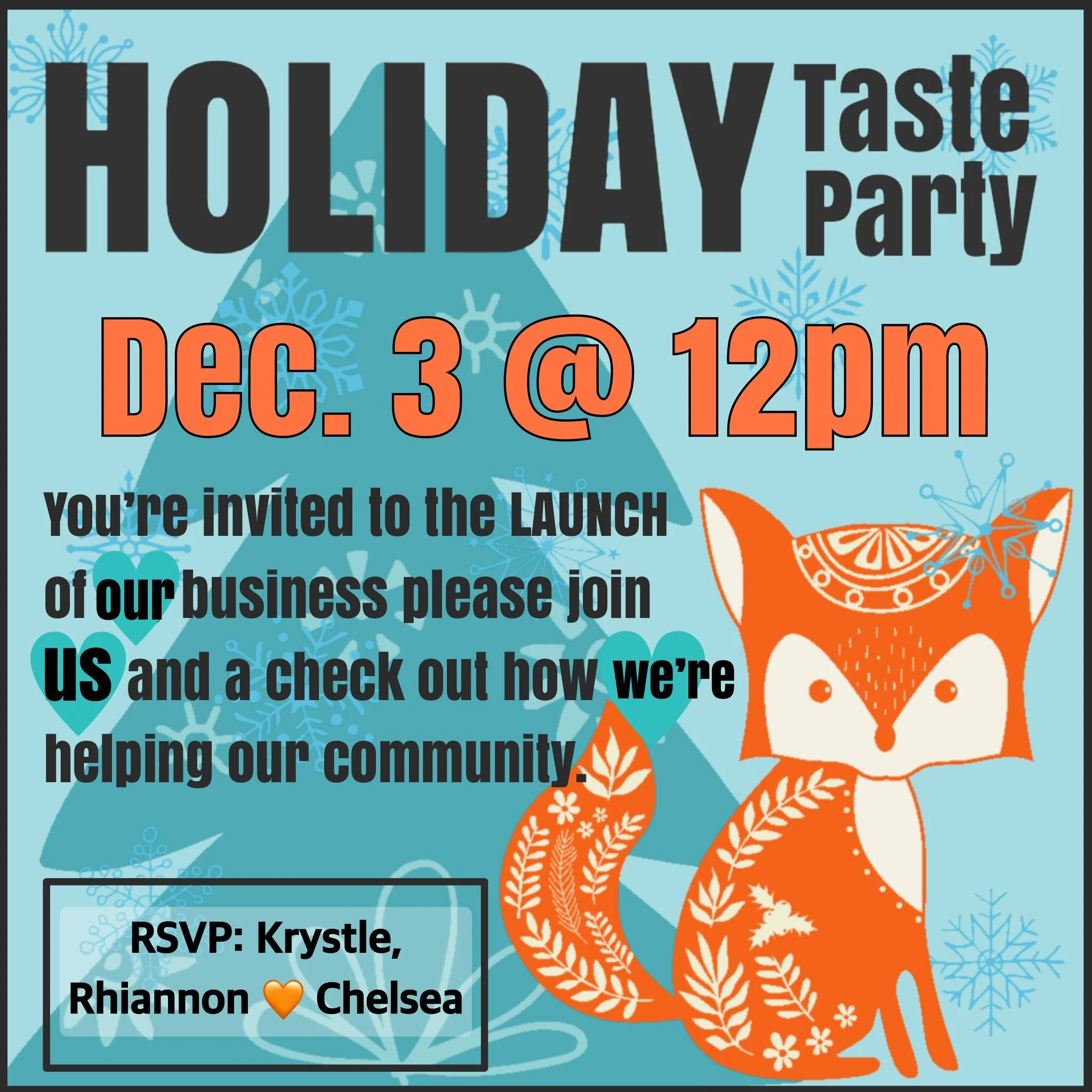 Holiday Taste Party