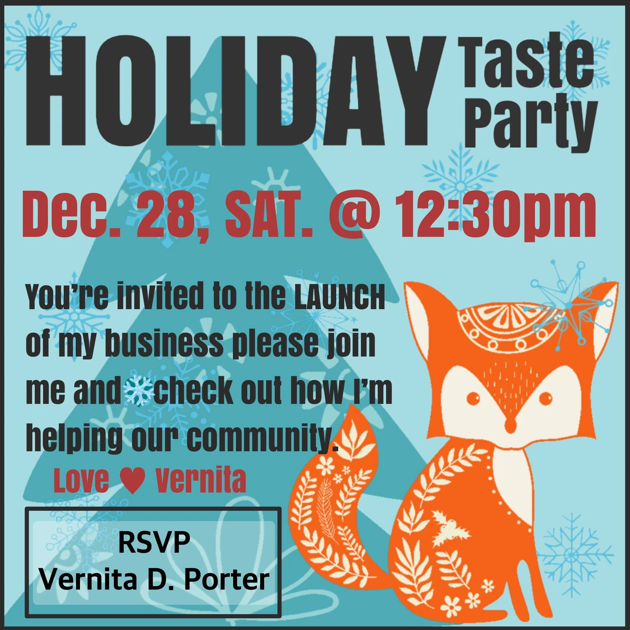 Vernita's Launch Party