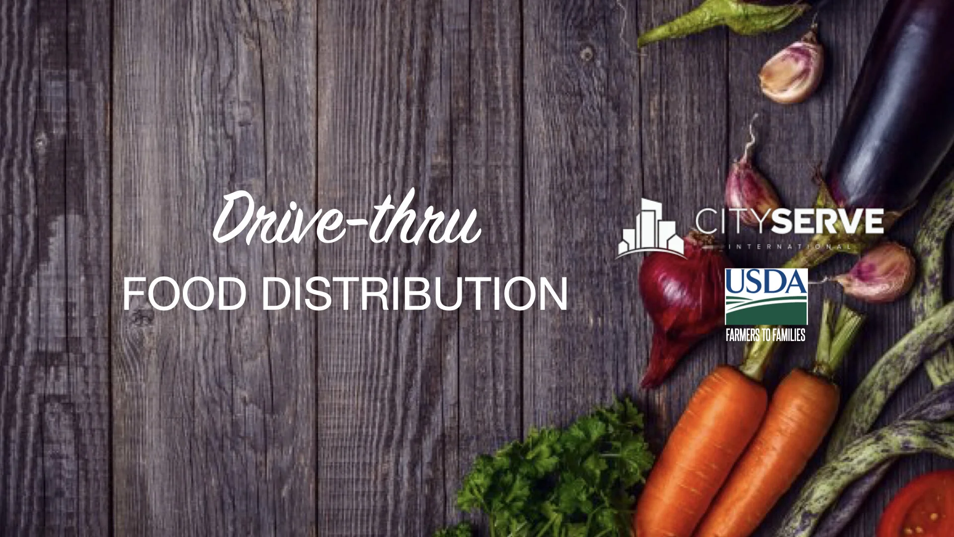 Drive-thru Food Distribution