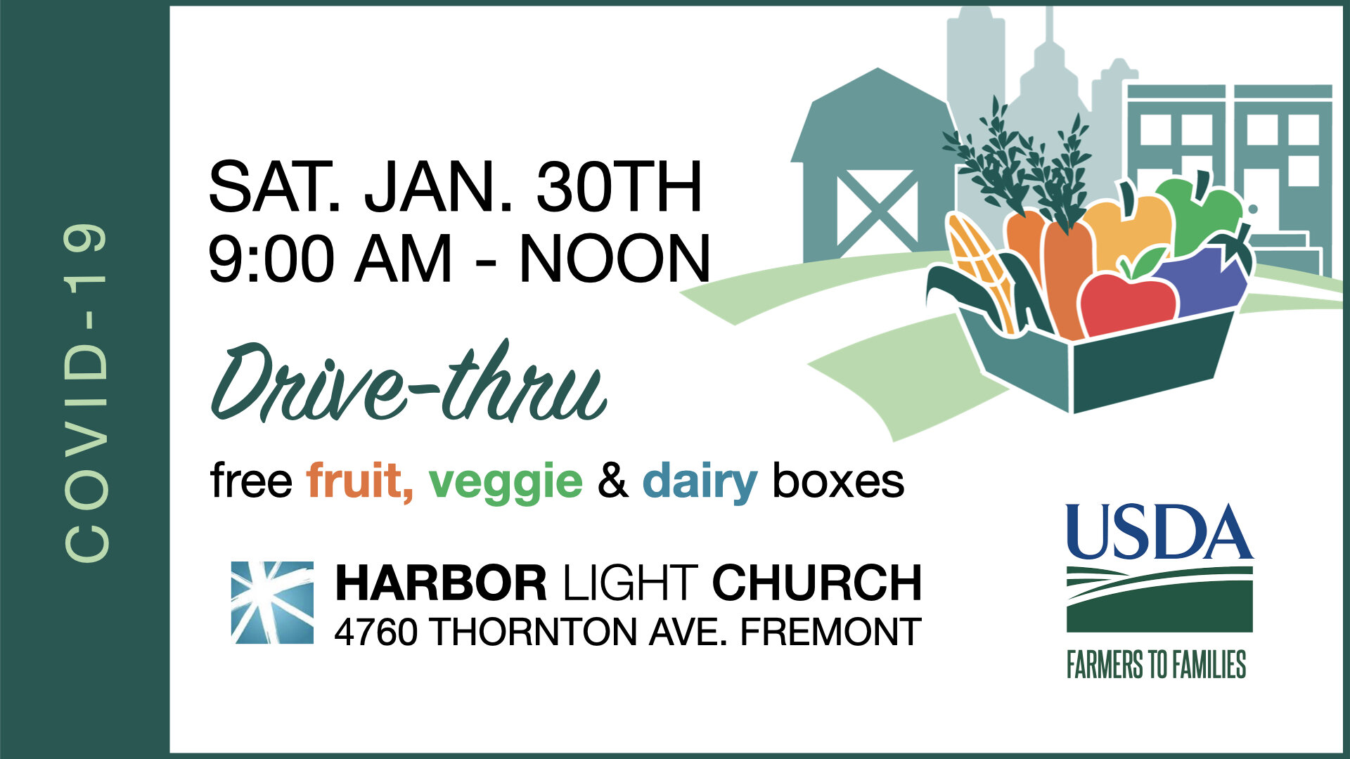 Drive-thru Food Distribution