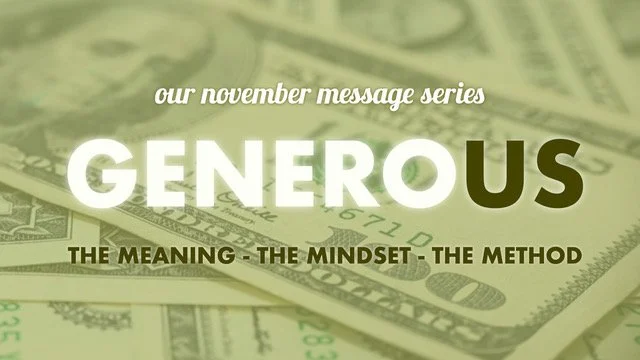 Generous, November 21