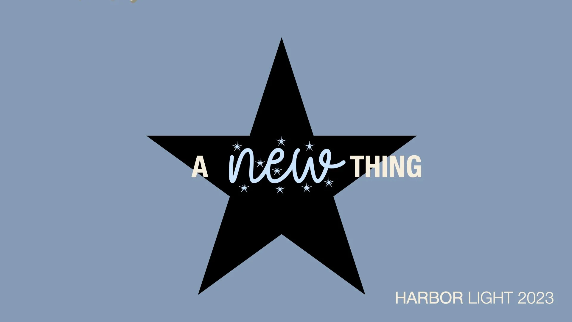 A New Thing - RELEASE, January 29, 2023