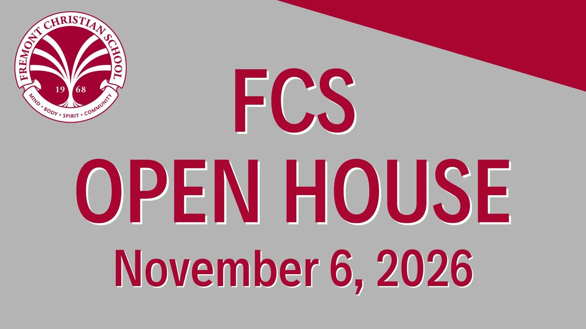 FCS Open House