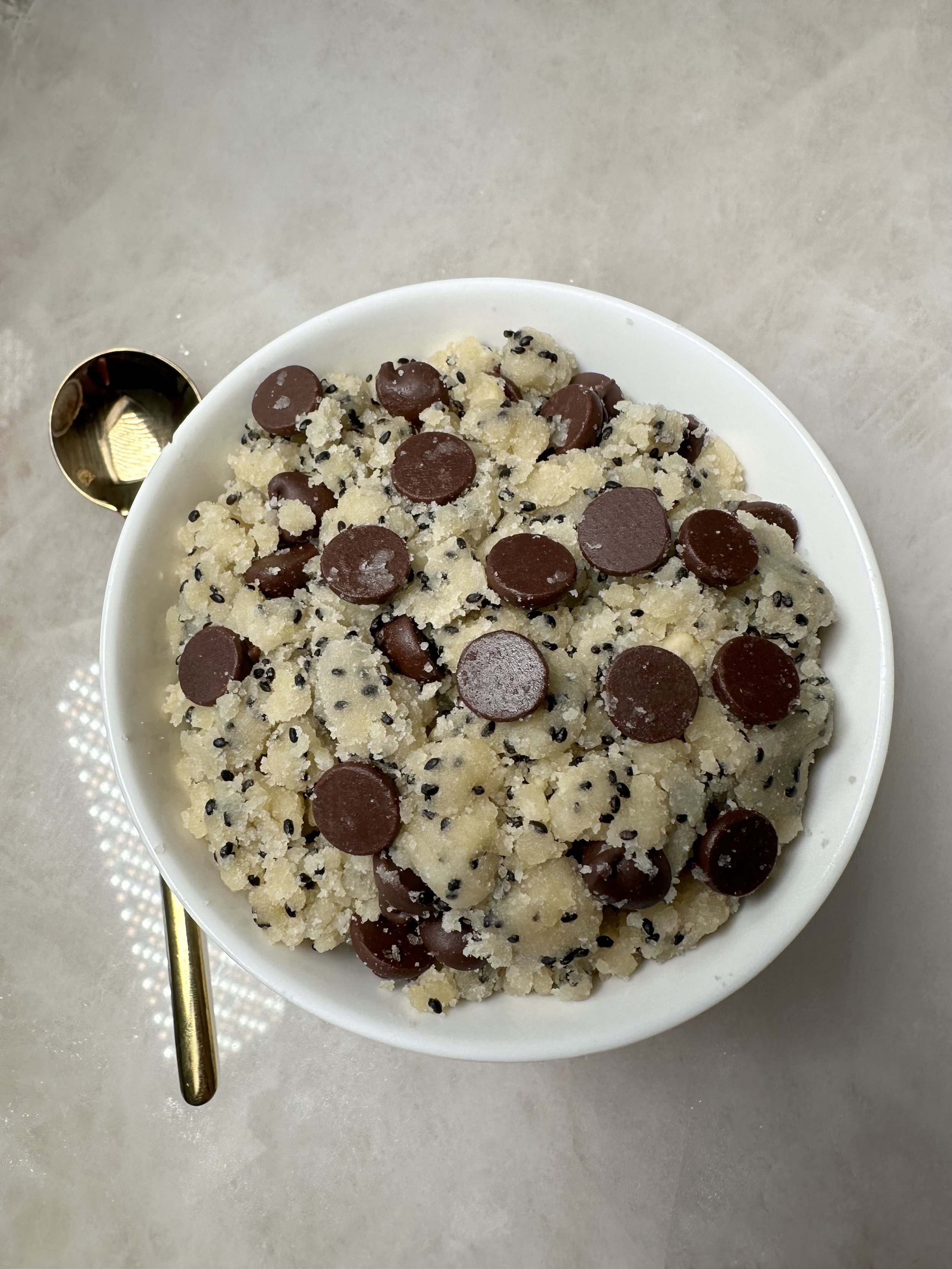 Zen Basil Cookie Dough — Zen Basil Organic Basil Seeds High Fiber