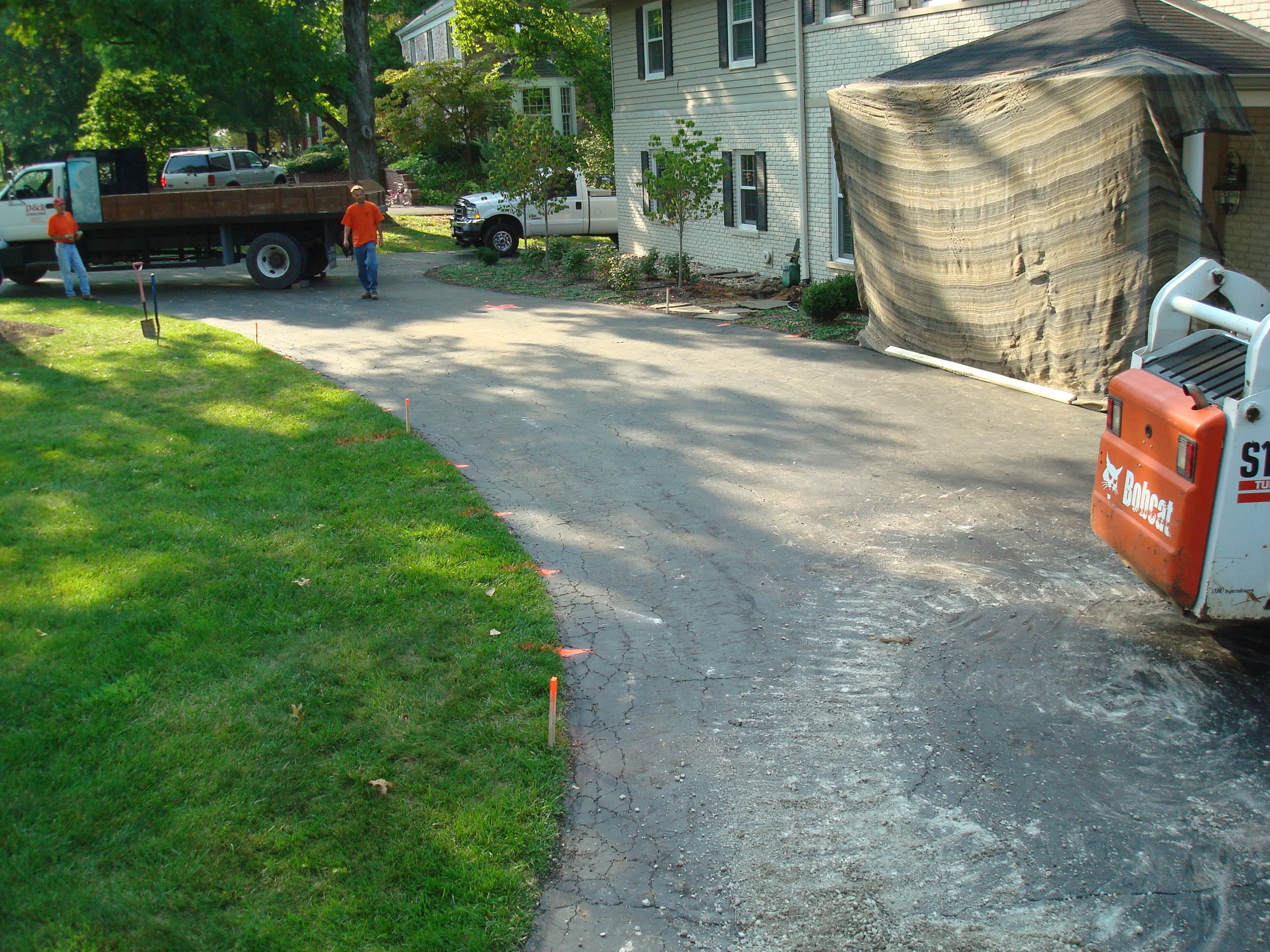 Belgard Urbana Stone Driveway Installation