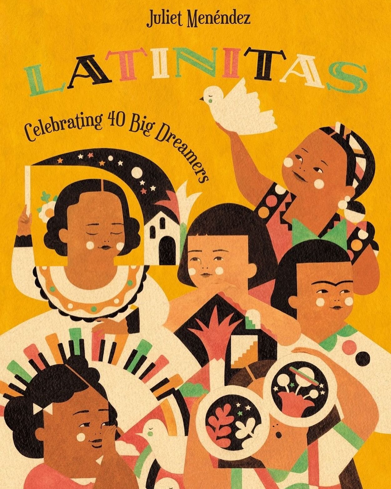 Author and Illustrator, Juliet Menéndez 📚🎨⁠ has published &quot;Latinitas&quot; a book filled with how 40 influential Latinas became the women we celebrate today! SWIPE to see some of the Latinas featured ➡️ 

&quot;In making the cover, I wanted to celebrate this amazing community of Latinas who are inspiring leaders and advocates of change and am so happy to share it with you. I can't believe that this project I have been dreaming about since 2014 is finally coming to life! As Selena would say, estoy MUY excited!&quot; - @jmenendezillu (@mackidsbooks) 

#WAGregram #Latinitas #JulietMenéndez