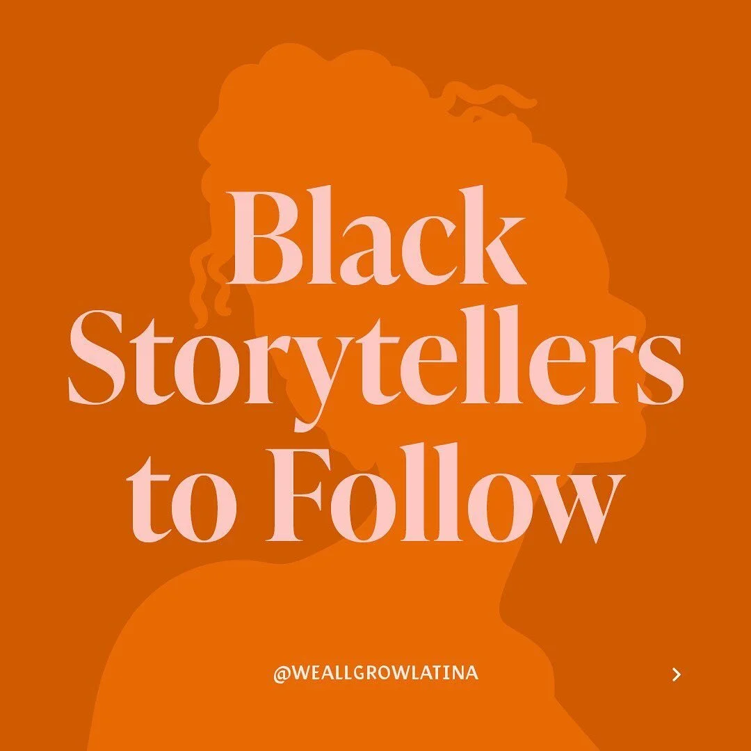 We're highlighting Black storytellers from across the diaspora whose stories have made an impact in our communities. 

Check out AMIGAS to learn more about their impact ❤️

@ava
@sew_trill
@dhayanalejandrina
@djalibc
@ihartericka
@janelm
@nadiahallgr