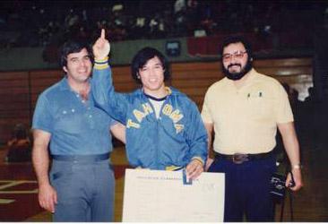 Ted won Tahoma's second individual state championship with a win at 158 pounds.