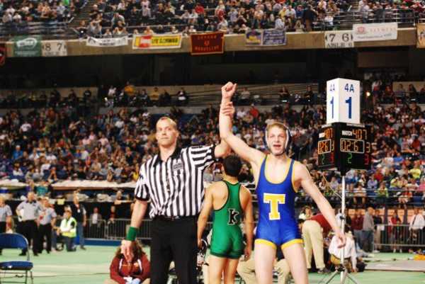 In his first trip to the Tacoma Dome, Steven pinned a returning state champion and national champion in the finals at 103 Pounds.