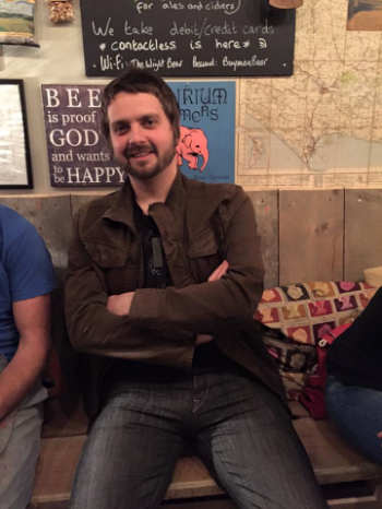 Here I am within The Wight Bear Ale House. One of the brands I manage, and love visiting!