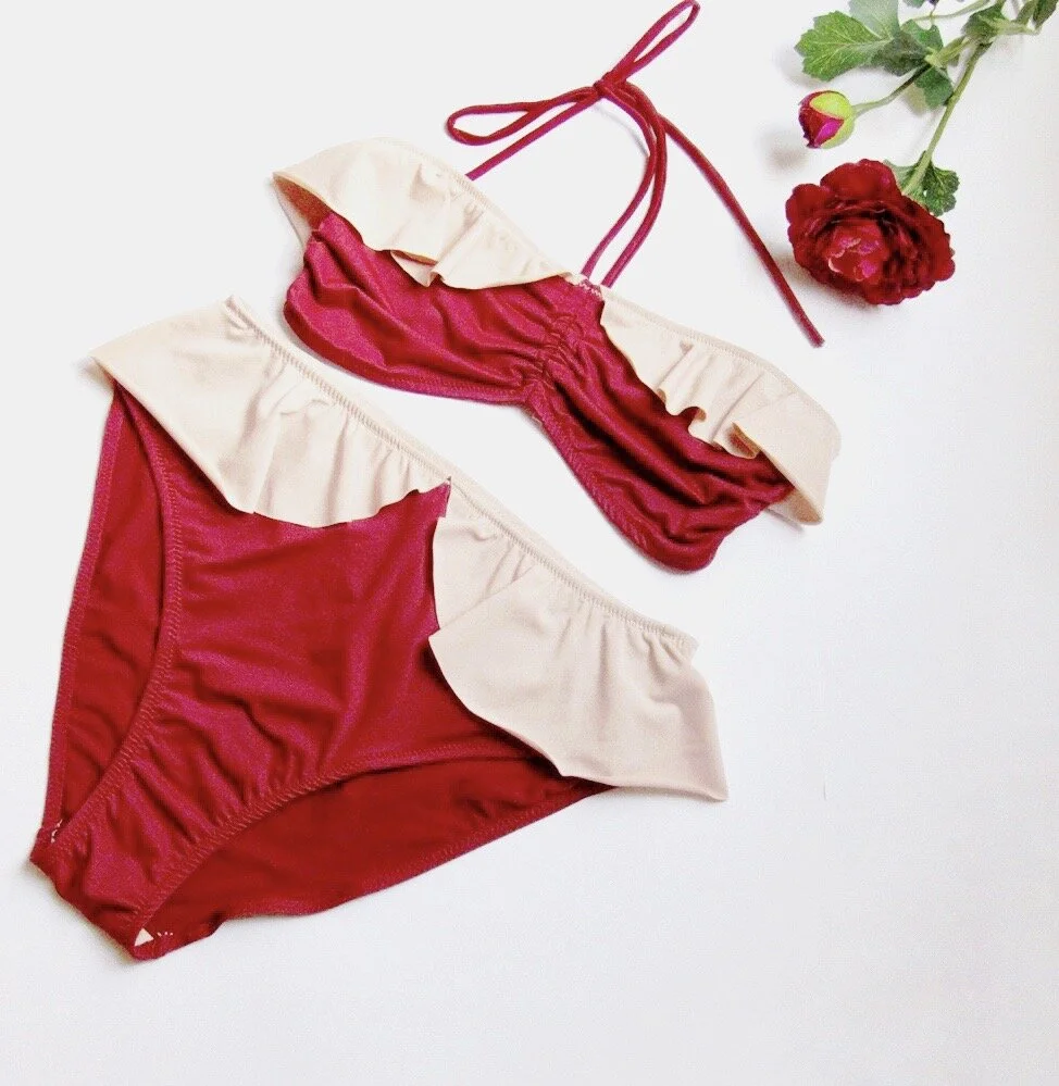 Fun and Frills the Juliana Bikini Hack — Sirena Patterns