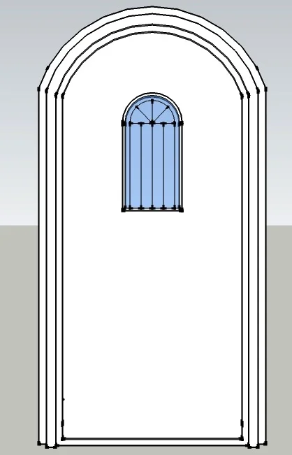 My Beautiful Arched Door