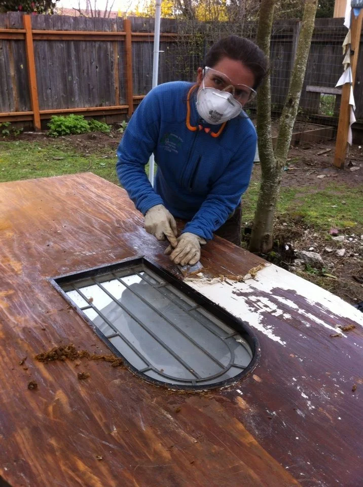 Refinishing My Arched Door